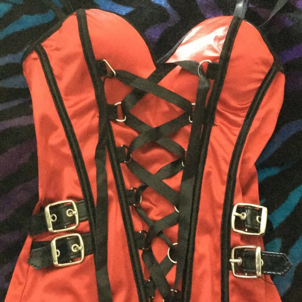 Red corset